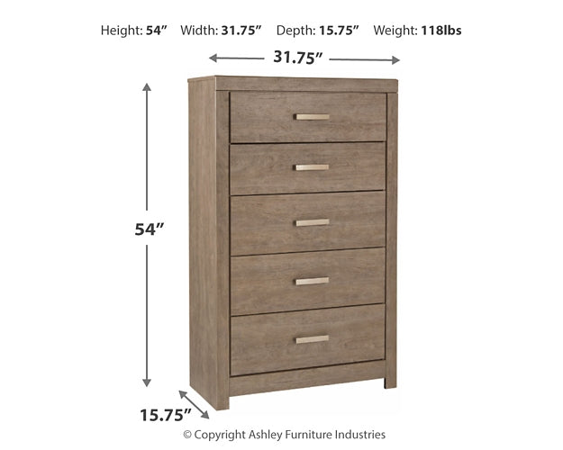 Culverbach King Panel Bed with Mirrored Dresser and Chest JB's Furniture  Home Furniture, Home Decor, Furniture Store