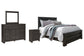 Brinxton Queen Panel Bed with Mirrored Dresser and Nightstand JB's Furniture  Home Furniture, Home Decor, Furniture Store