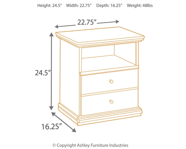 Maribel Twin Panel Bed with Mirrored Dresser and Nightstand JB's Furniture  Home Furniture, Home Decor, Furniture Store