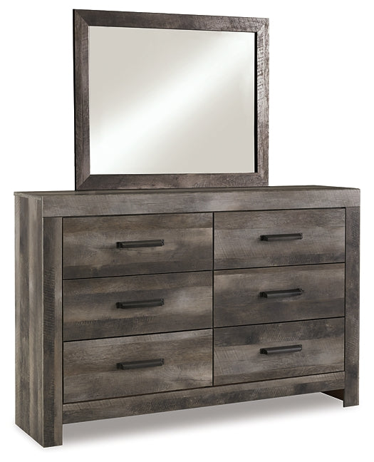 Wynnlow King Panel Bed with Mirrored Dresser and Nightstand JB's Furniture  Home Furniture, Home Decor, Furniture Store