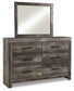 Wynnlow King Panel Bed with Mirrored Dresser and Nightstand JB's Furniture  Home Furniture, Home Decor, Furniture Store