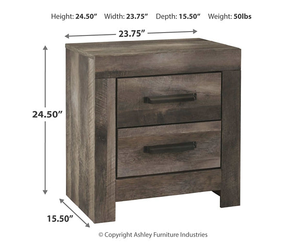 Wynnlow King Panel Bed with Mirrored Dresser and Nightstand JB's Furniture  Home Furniture, Home Decor, Furniture Store