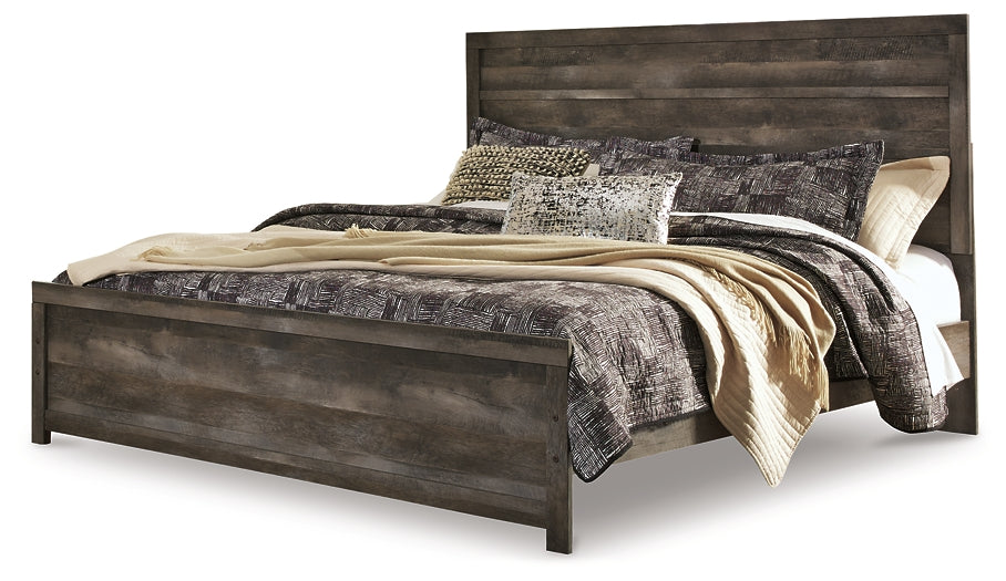 Wynnlow King Panel Bed with Mirrored Dresser and Nightstand JB's Furniture  Home Furniture, Home Decor, Furniture Store