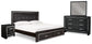 Kaydell King Upholstered Panel Bed with Mirrored Dresser and Nightstand JB's Furniture  Home Furniture, Home Decor, Furniture Store