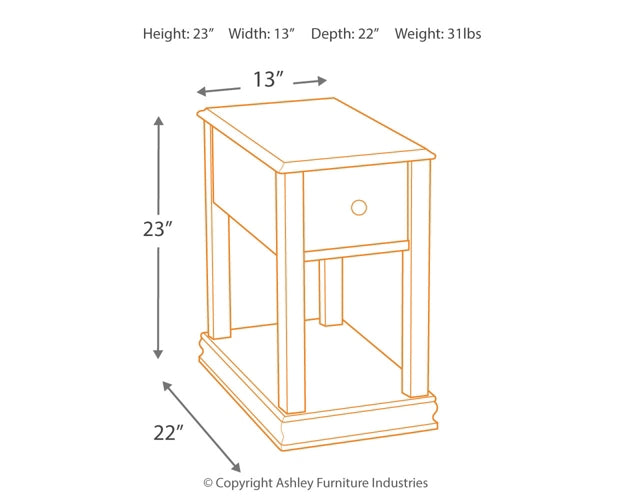 Breegin Chair Side End Table JB's Furniture  Home Furniture, Home Decor, Furniture Store