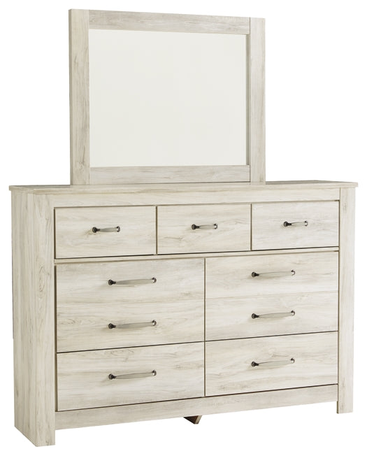 Bellaby Queen Panel Bed with Mirrored Dresser JB's Furniture  Home Furniture, Home Decor, Furniture Store