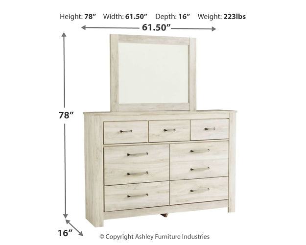 Bellaby Queen Panel Bed with Mirrored Dresser JB's Furniture  Home Furniture, Home Decor, Furniture Store