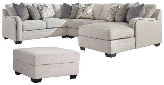 Dellara 4-Piece Sectional with Ottoman JB's Furniture  Home Furniture, Home Decor, Furniture Store