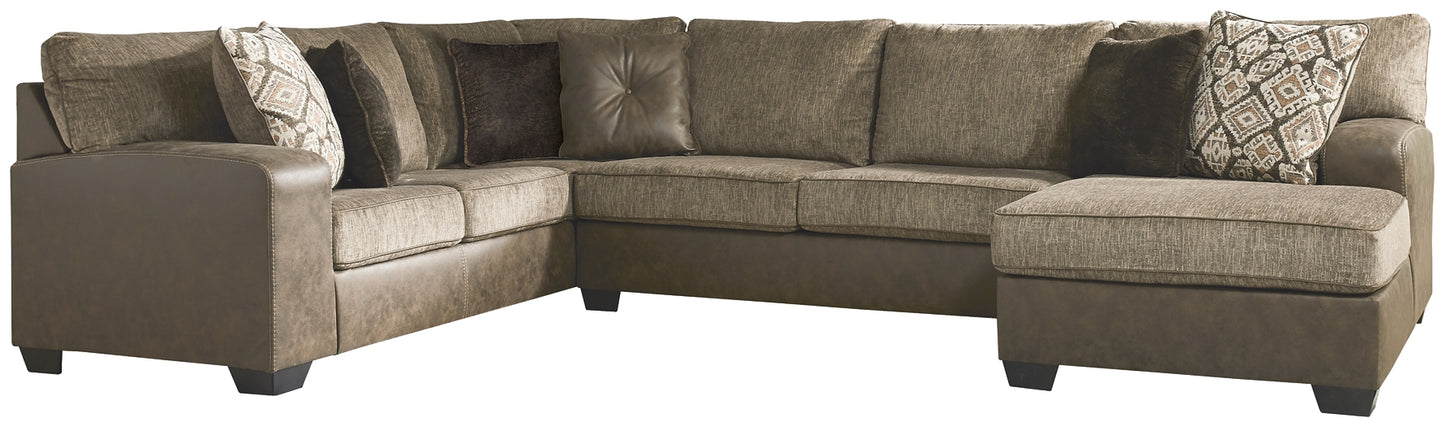 Abalone 3-Piece Sectional with Ottoman JB's Furniture  Home Furniture, Home Decor, Furniture Store