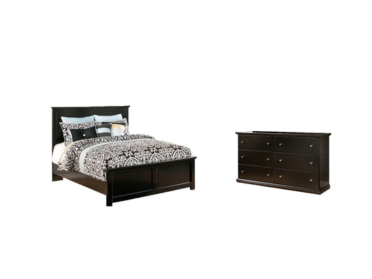 Maribel King Panel Bed with Dresser JB's Furniture  Home Furniture, Home Decor, Furniture Store