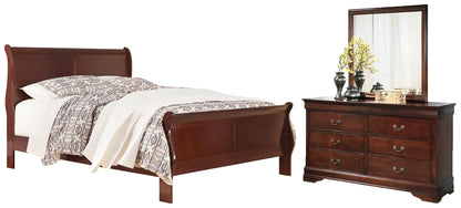 Alisdair Queen Sleigh Bed with Mirrored Dresser JB's Furniture  Home Furniture, Home Decor, Furniture Store