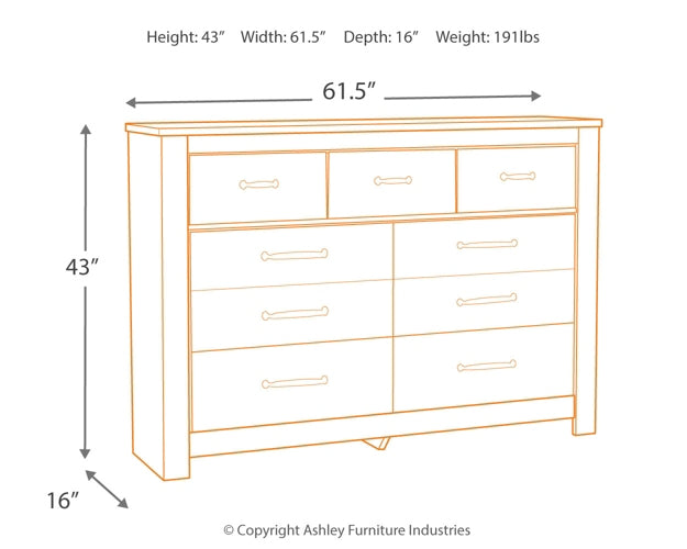 Bellaby King Crossbuck Panel Bed with Dresser JB's Furniture  Home Furniture, Home Decor, Furniture Store