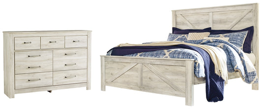 Bellaby King Crossbuck Panel Bed with Dresser JB's Furniture  Home Furniture, Home Decor, Furniture Store