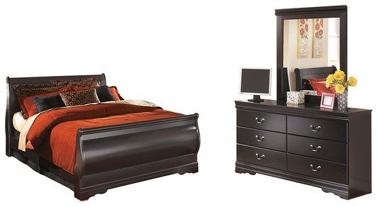 Huey Vineyard Queen Sleigh Bed with Mirrored Dresser JB's Furniture  Home Furniture, Home Decor, Furniture Store