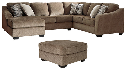 Graftin 3-Piece Sectional with Ottoman JB's Furniture  Home Furniture, Home Decor, Furniture Store