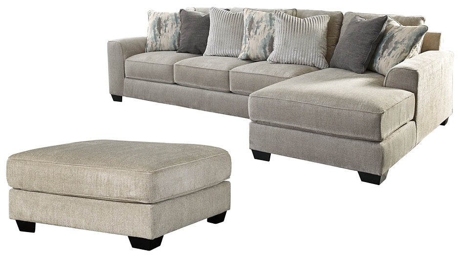 Ardsley 2-Piece Sectional with Ottoman JB's Furniture  Home Furniture, Home Decor, Furniture Store