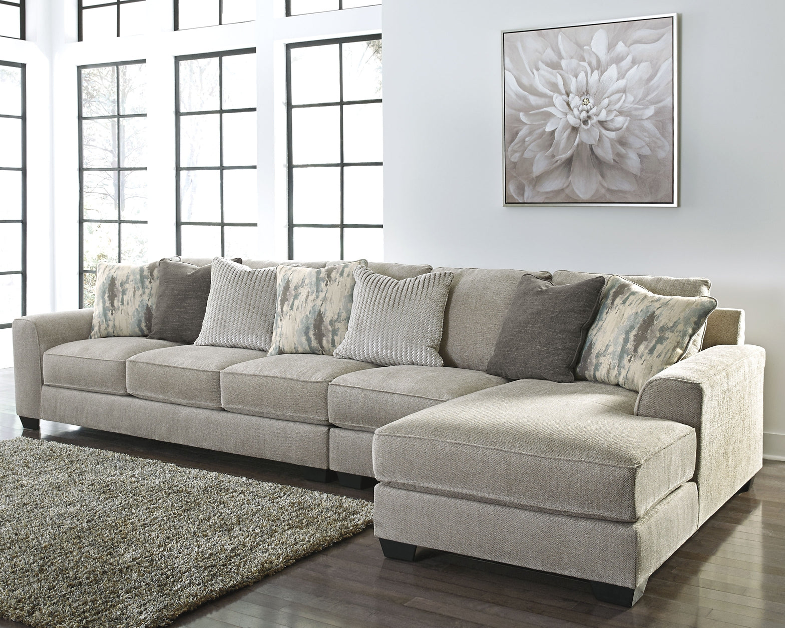 Ardsley 3-Piece Sectional with Ottoman JB's Furniture  Home Furniture, Home Decor, Furniture Store