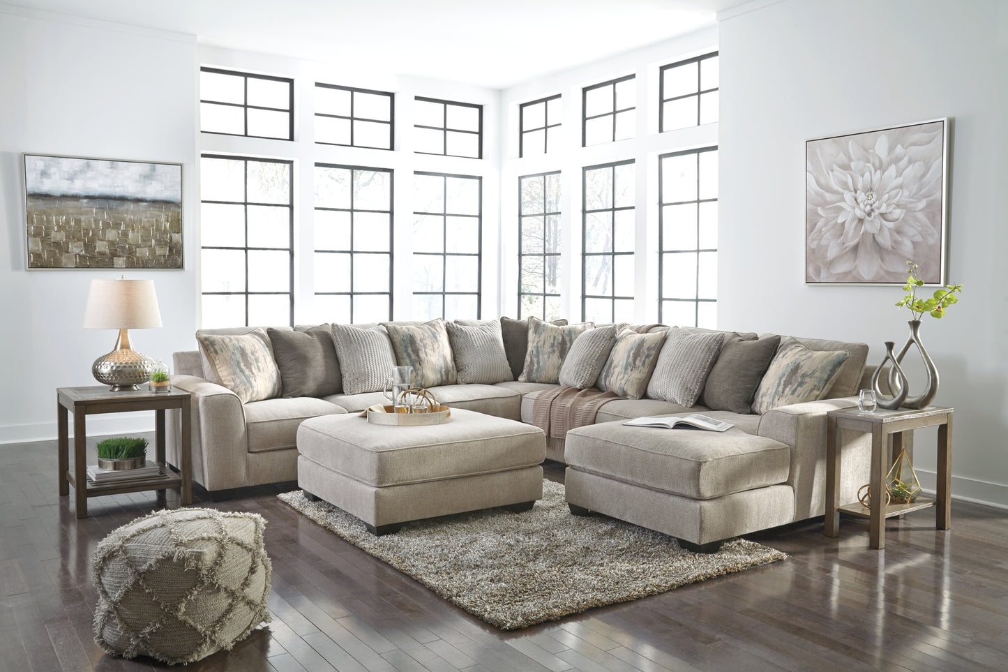 Ardsley 4-Piece Sectional with Ottoman JB's Furniture  Home Furniture, Home Decor, Furniture Store