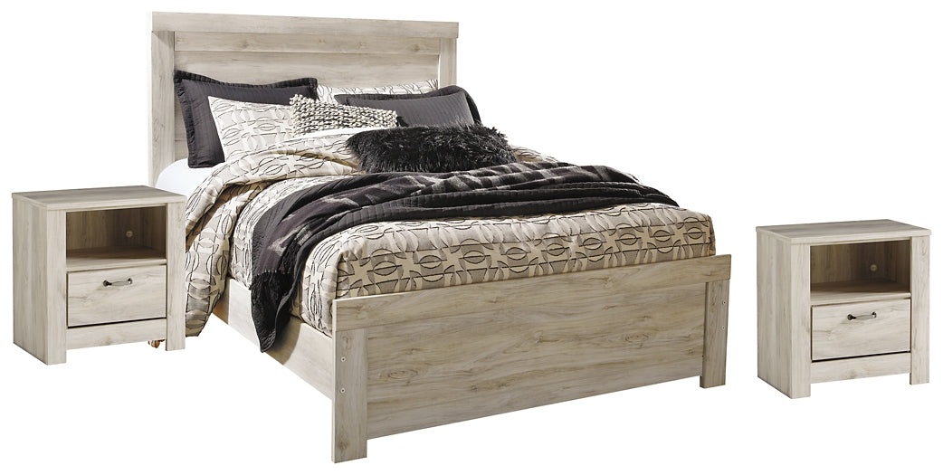 Bellaby Queen Panel Bed with 2 Nightstands JB's Furniture  Home Furniture, Home Decor, Furniture Store