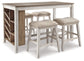 Skempton Counter Height Dining Table and 4 Barstools JB's Furniture  Home Furniture, Home Decor, Furniture Store