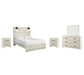 Cambeck Queen Panel Bed with Mirrored Dresser and 2 Nightstands JB's Furniture  Home Furniture, Home Decor, Furniture Store