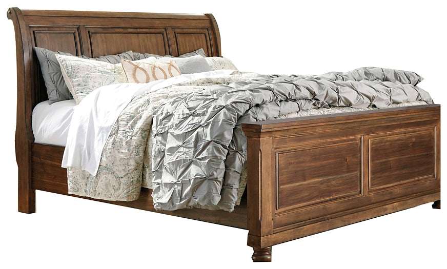 Flynnter King Panel Bed with 2 Storage Drawers with Mirrored Dresser, Chest and Nightstand JB's Furniture  Home Furniture, Home Decor, Furniture Store