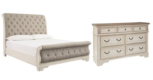 Realyn Queen Sleigh Bed with Dresser JB's Furniture  Home Furniture, Home Decor, Furniture Store