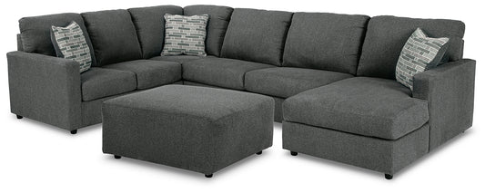 Edenfield 3-Piece Sectional with Ottoman JB's Furniture  Home Furniture, Home Decor, Furniture Store