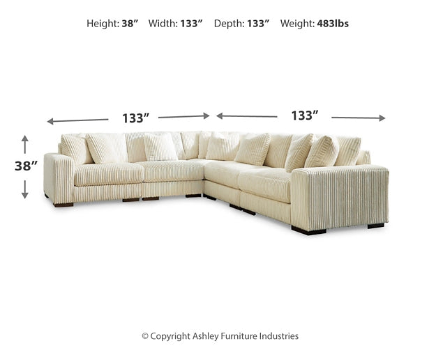 Lindyn 5-Piece Sectional with Ottoman JB's Furniture  Home Furniture, Home Decor, Furniture Store