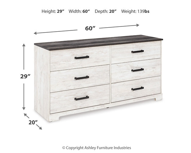 Shawburn Six Drawer Dresser JB's Furniture  Home Furniture, Home Decor, Furniture Store