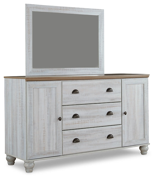 Haven Bay Queen Panel Bed with Mirrored Dresser and Chest JB's Furniture  Home Furniture, Home Decor, Furniture Store