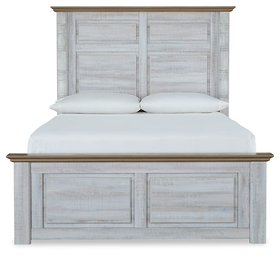 Haven Bay Queen Panel Bed with Mirrored Dresser and Chest JB's Furniture  Home Furniture, Home Decor, Furniture Store