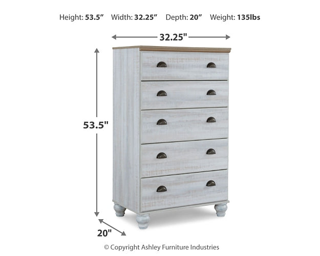 Haven Bay Queen Panel Bed with Mirrored Dresser and Chest JB's Furniture  Home Furniture, Home Decor, Furniture Store