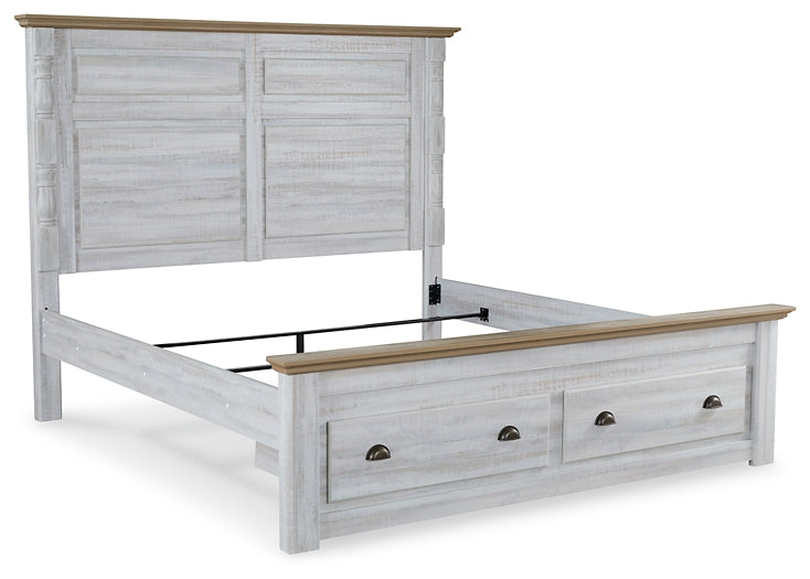 Haven Bay King Panel Storage Bed with Dresser JB's Furniture  Home Furniture, Home Decor, Furniture Store