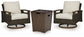 Rodeway South Fire Pit Table and 2 Chairs JB's Furniture  Home Furniture, Home Decor, Furniture Store