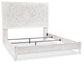 Paxberry King Panel Bed with Mirrored Dresser, Chest and 2 Nightstands JB's Furniture  Home Furniture, Home Decor, Furniture Store