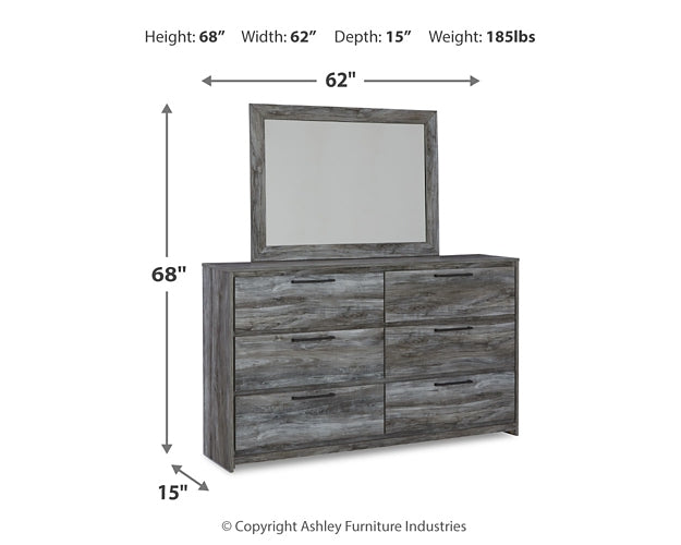 Baystorm Queen Panel Headboard with Mirrored Dresser JB's Furniture  Home Furniture, Home Decor, Furniture Store