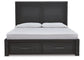 Foyland King Panel Storage Bed with Dresser JB's Furniture  Home Furniture, Home Decor, Furniture Store