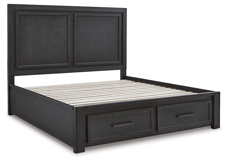 Foyland King Panel Storage Bed with Dresser JB's Furniture  Home Furniture, Home Decor, Furniture Store