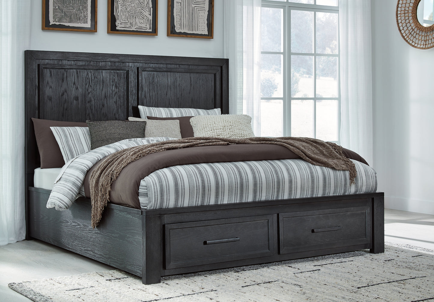 Foyland Queen Panel Storage Bed with Dresser JB's Furniture  Home Furniture, Home Decor, Furniture Store