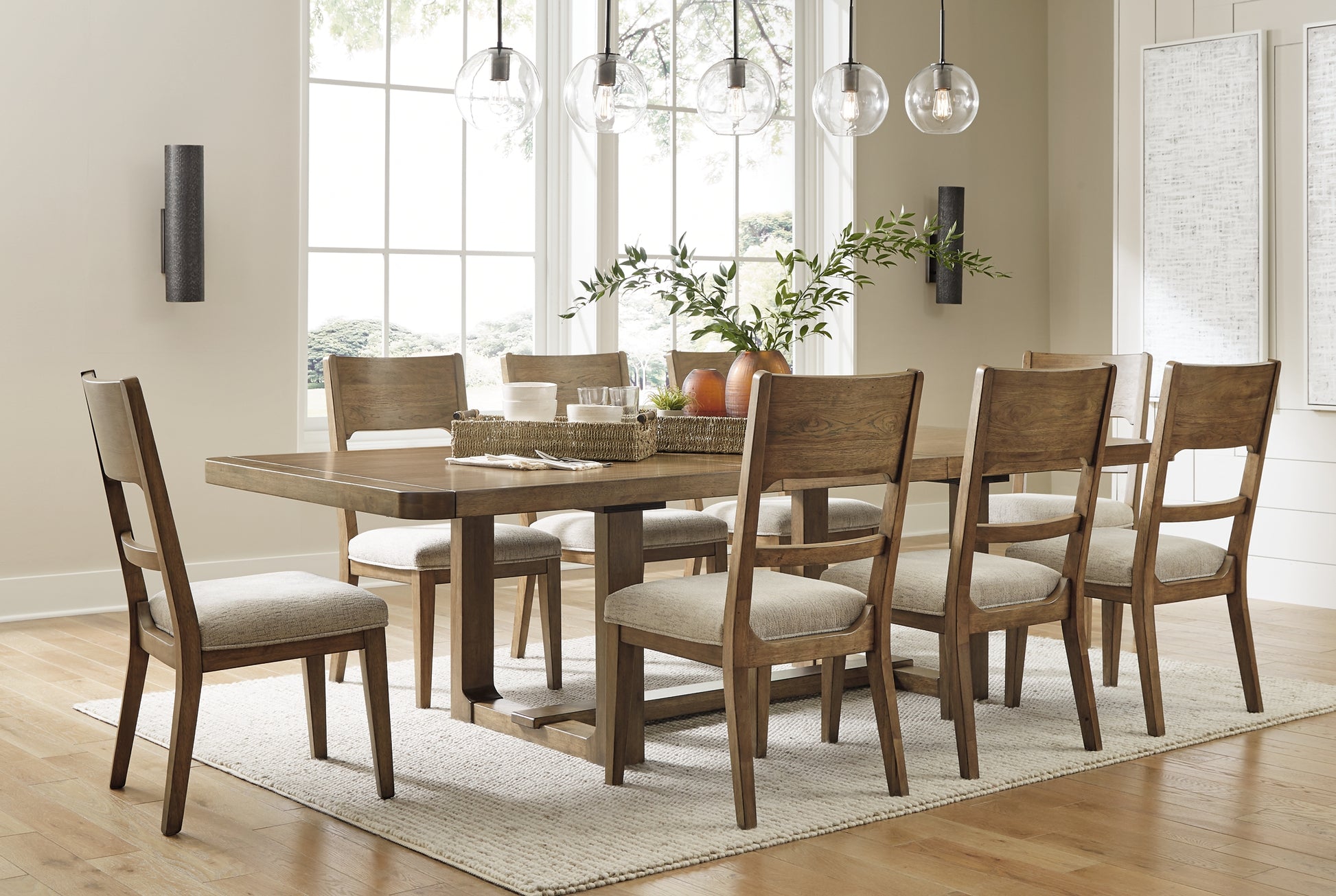 Cabalynn Dining Table and 8 Chairs JB's Furniture  Home Furniture, Home Decor, Furniture Store