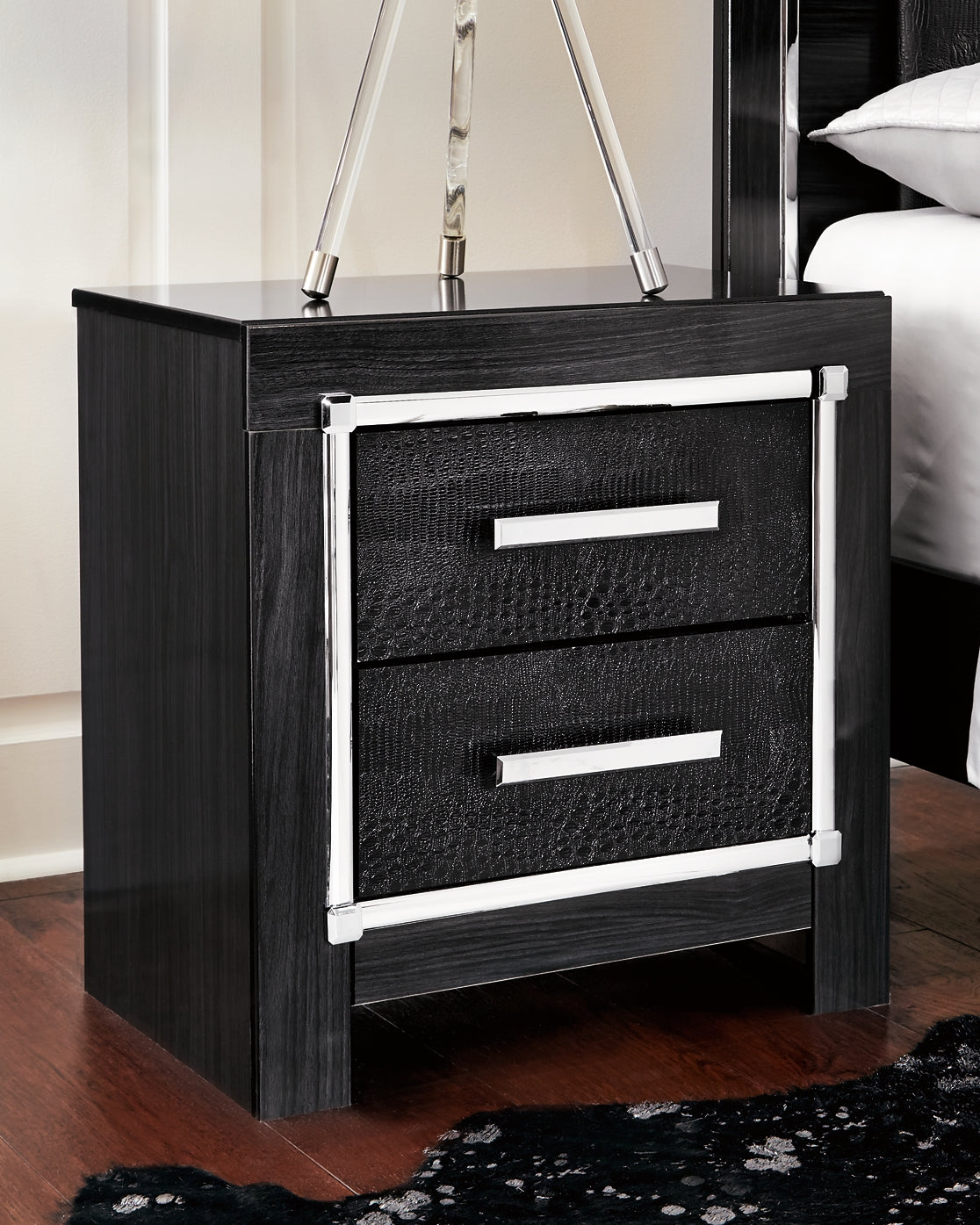 Kaydell King Upholstered Panel Storage Bed with Mirrored Dresser, Chest and Nightstand JB's Furniture  Home Furniture, Home Decor, Furniture Store