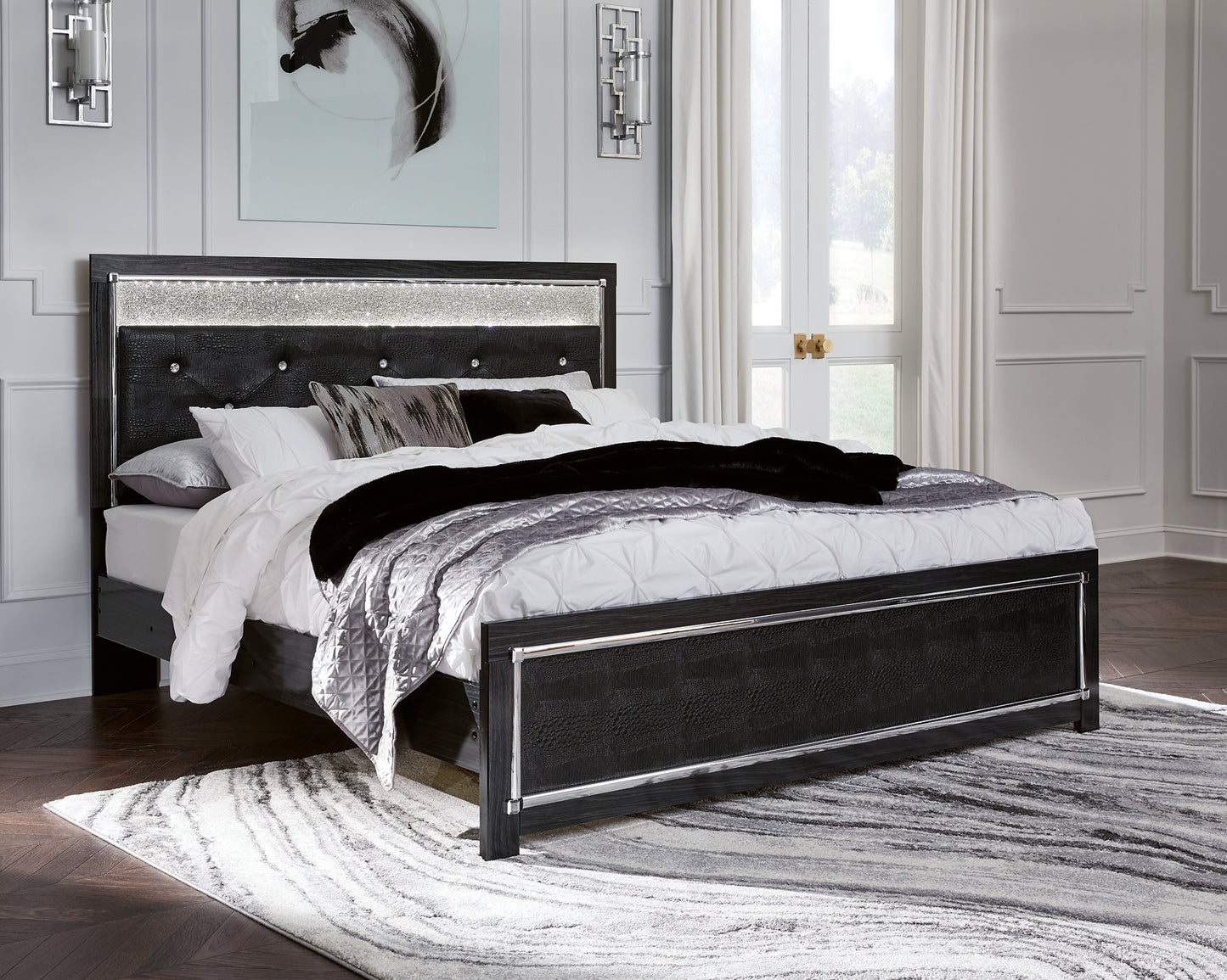 Kaydell King Upholstered Panel Bed with Dresser JB's Furniture  Home Furniture, Home Decor, Furniture Store