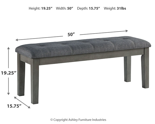 Hallanden Dining Table and 4 Chairs and Bench with Storage JB's Furniture  Home Furniture, Home Decor, Furniture Store