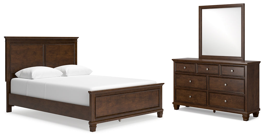 Danabrin Queen Panel Bed with Mirrored Dresser JB's Furniture  Home Furniture, Home Decor, Furniture Store