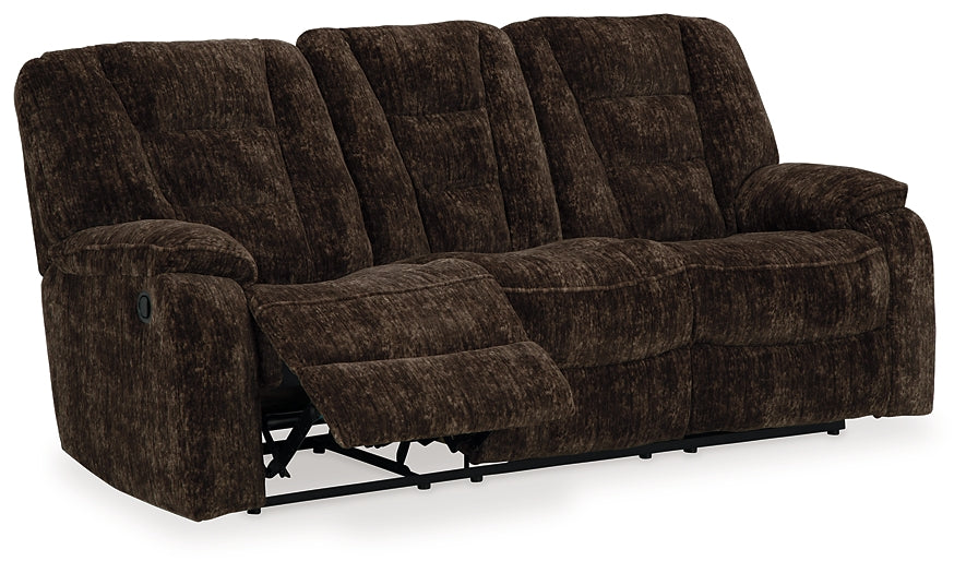 Soundwave REC Sofa w/Drop Down Table JB's Furniture  Home Furniture, Home Decor, Furniture Store