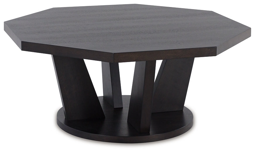 Chasinfield Octagon Cocktail Table JB's Furniture  Home Furniture, Home Decor, Furniture Store