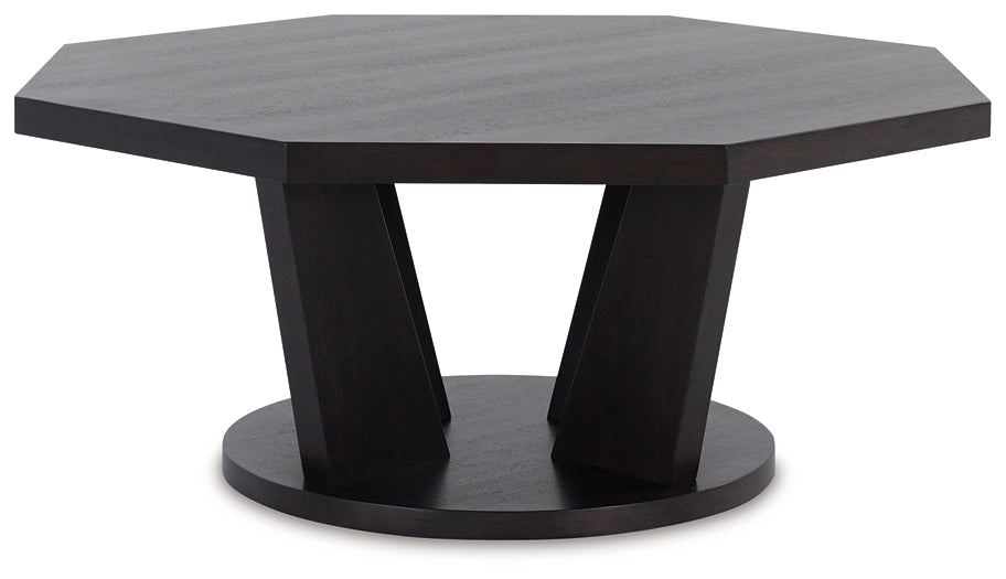 Chasinfield Octagon Cocktail Table JB's Furniture  Home Furniture, Home Decor, Furniture Store