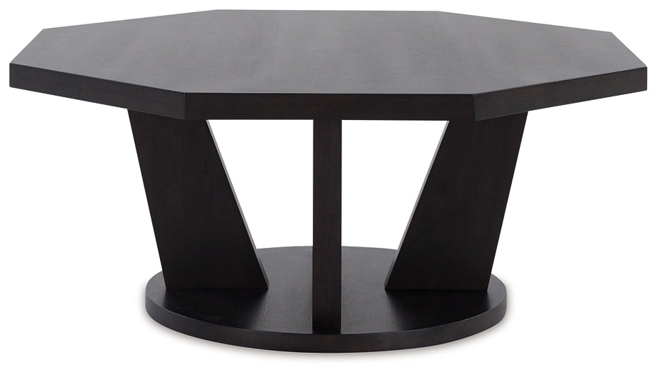 Chasinfield Octagon Cocktail Table JB's Furniture  Home Furniture, Home Decor, Furniture Store