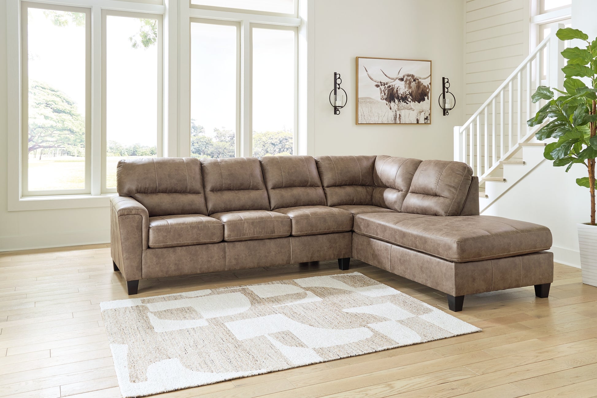 Navi 2-Piece Sectional Sofa Sleeper Chaise JB's Furniture  Home Furniture, Home Decor, Furniture Store